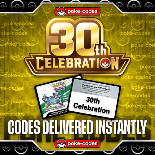 Pokemon 30th celebration tcg - 30th,